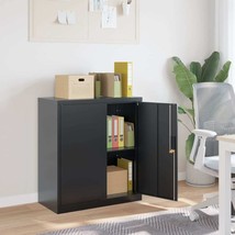 File Cabinet Anthracite 79x40x90 cm Steel - £84.87 GBP