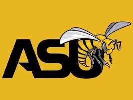 Alabama State Hornets Logo Hand Flag 3x5ft - £13.89 GBP