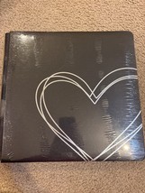 Creative Memories &quot;Happy Together&quot; 12x12 Album Ebony foiled heart NEW - $33.30