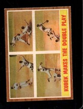 1962 Topps #311 Kubek Makes The Double Play Vg+ Yankees Ia *NY11676 - £3.44 GBP