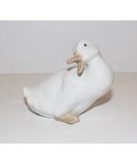 STUNNING NAO BY LLADRO SPAIN PORCELAIN WHITE DUCK 2 7/8&quot; FIGURINE - $39.08 CAD