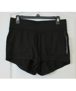 ACTIVE LIFE  Zip Pocket Studio Short Black  Women&#39;s Sz S-XXL NWT MSRP$58 - $22.43