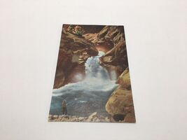 Man Fishing Roaring Water River Falls California Kings Canyon Color Phot... - $25.60