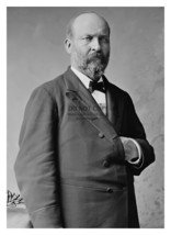 President James Abram Garfield Portrait 5X7 Photo - $8.49