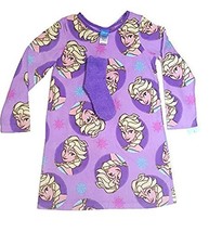 Frozen Elsa Purple Plush Microfleece Nightgown with Fleece Socks - $9.74
