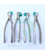 Physics Forceps Standard Series Set of 4 pcs, 40 EXTRA SILICON - $105.00