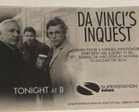 Da Vince’s Quest Tv Guide Print Ad TPA7 - £4.67 GBP