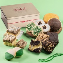 St. Patrick’s Lucky Irish Sampler Cookie Gift Basket Filled with Assorted Flavor - £53.75 GBP