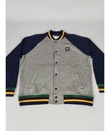 Polo Ralph Lauren Varsity Snap Button Up Raglan Sweatshirt Men&#39;s XL Mult... - $2,802.10 MXN