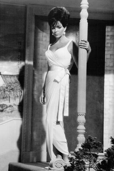 Joan Collins full length in white dress 1962 Road To Hong Kong 4x6 inch ... - $4.75