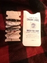 Union Label Sewing Kit ILGWU USA Made Partially Used Collectible - £8.88 GBP