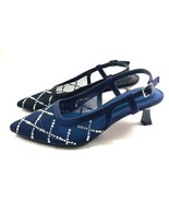 Anne Klein Iheart Pointed Toe Mid Heel Slingback Dress Pump Choose Sz/Color - $55.30