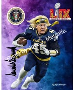 Donald Trump Wall Art, The Philadelphia Eagles / Quarterback - $98.01
