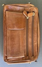 Vintage LTD Brown Leather Exelter Men Purse - £30.50 GBP