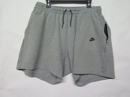 Nike Mens Sportswear Tech Fleece Shorts Gray Heather 928513-063 Size Xxl 2XL - £28.34 GBP