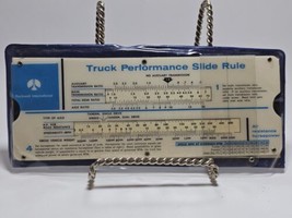 Truck Performance Slide Rule Rockwell International Vintage  - £51.74 GBP