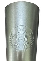 Starbucks Coffee Silver Stainless Steel Cup Tumbler Tea Barista NO LID READ - $8.90