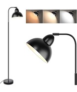 Industrial Floor Lamp Vintage Standing Living Room Dimmable Reading Blac... - $42.56