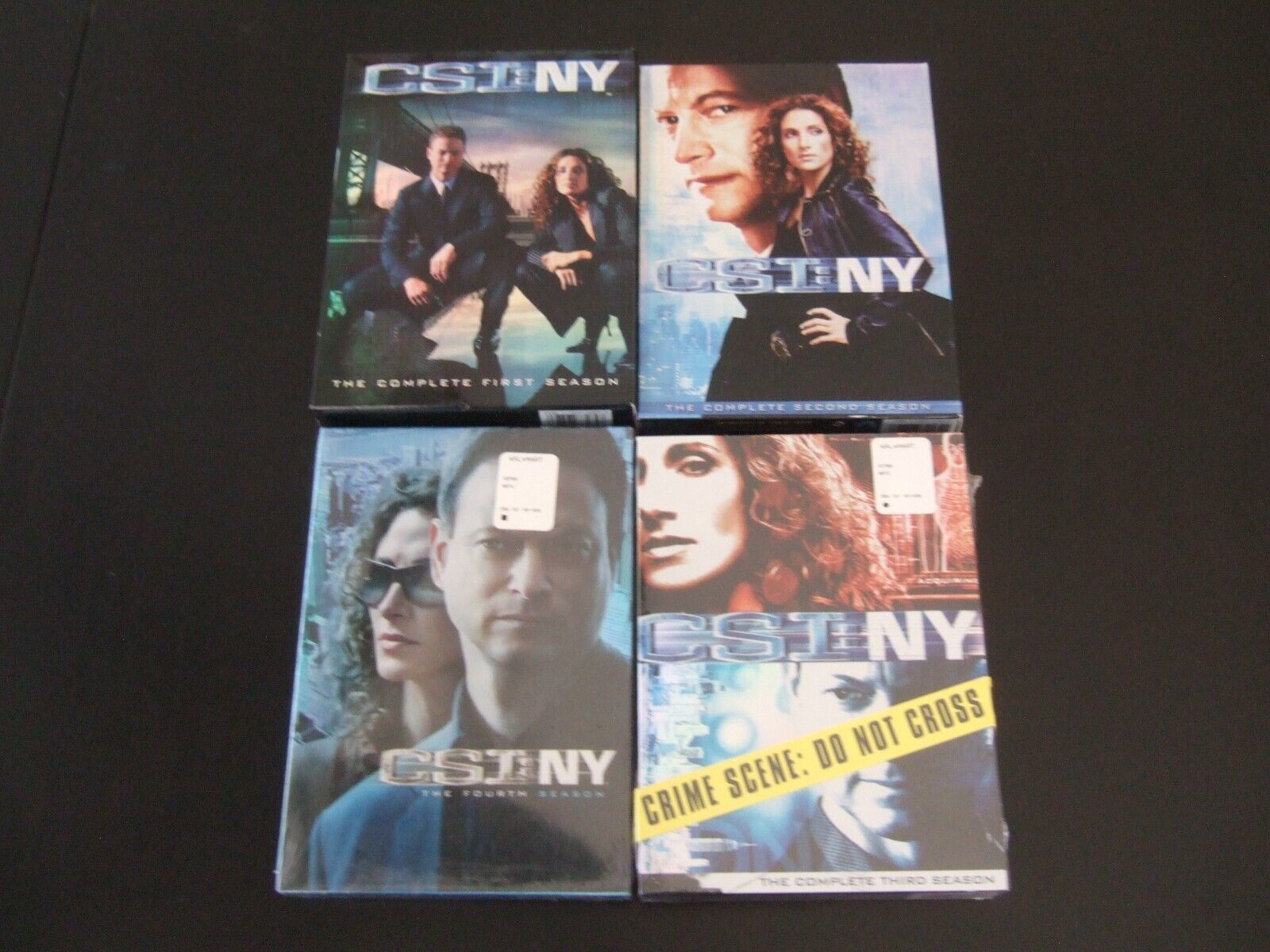Primary image for CSI: NY  1-4  DVDS    2 PREOWNED (TOP 2 IN PHOTO)  *  2 NEW (LOWER 2 IN PHOTO)