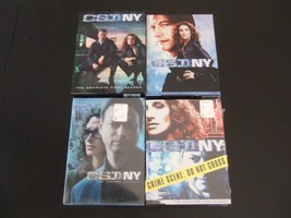 Csi: Ny 1-4 Dvds 2 Preowned (Top 2 In Photo) * 2 New (Lower 2 In Photo) - £14.08 GBP