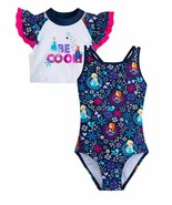 Disney Frozen Swimsuit and Rash Guard Set for Girls Sz 3T - €21,43 EUR