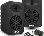 Pair Of Bluetooth Indoor Outdoor Speakers - 300 Watt Dual, Pdwrbt46Bk. - $138.99