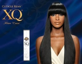 Shake-N-Go Cuticle Remy XQ 100% Human Hair Weave Remy Yaky 12&#39;&#39; Color 1B XQ0121B - £77.28 GBP