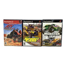 PlayStation 2 PS2 Games Lot of 3 Monster Jam ATV Offroad Fury Sprint Cars 2 - £12.64 GBP