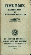 1968 RAILROAD BoLE Employee's Time Book - $14.84