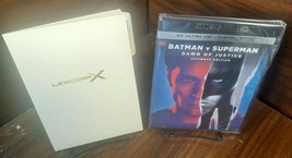 Batman V Superman (4K)+Trading Cards-NEW-Free Shipping with Tracking! - £22.89 GBP