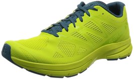 Salomon Men&#39;s Sonic Pro 2 Road Running Shoe,Lime Punch/Mallard Blue/Lime Green,U - £79.54 GBP