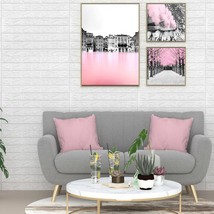 vidaXL White Textured Brick Wallpaper 40 Piece Set, Peel & Stick, Easy - $3,452.76 MXN