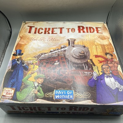 Days of Wonder Ticket To Ride by Alan R. Moon Train Adventure Board Game... - $17.81
