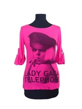Lady Gaga Pink Blouse Y2K Aestethic Alternative - £22.94 GBP