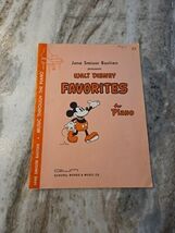 Walt Disney Favorites for Piano Music Sheet Book - Jane Smisor Bastien  - $55.30 MXN