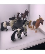 4 Kid Kore Toy Appaloosa Horse 2000 White &amp; Black Brown 1998 - £16.36 GBP