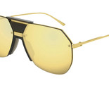 Brand New Authentic Bottega Veneta Sunglasses BV 1068 002 62mm Frame - $425.69