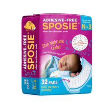 Sposie Booster Pads, Stop Overnight Diaper Leaks, Fits Sizes Newborn 1 2 3, No A - £19.65 GBP