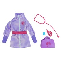 2012 Barbie I Can Be Arctic Rescuer Purple Snow Winter Jacket Doctor Bag - £6.28 GBP