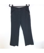 BCBG Max Azria Womens Dress Pants Zipper Detail Straight Leg Pockets Bla... - £11.39 GBP