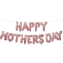 Mother&#39;s Day Decorative Aluminum Film Balloons - £15.68 GBP