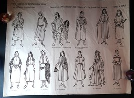 Vtg Costume Plot Federico Lorca Play House of Bernarda Alba JH Stearns E... - $99.99