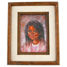 &quot;Dimples&quot; By Anthony Sidoni 1996 Signed Framed Oil Painting 11&quot;x9&quot; - $1,632.85