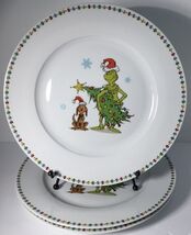 3 Dinner Plates Zrike  How The Grinch Stole Christmas 10 1/2&quot; New - €32,28 EUR