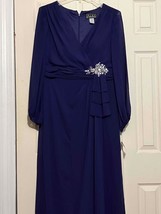 Alex evenings Mother of Bride Groom Women&#39;s Wedding Occasion Gown dress ... - £110.52 GBP