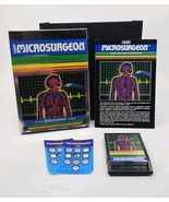 Imagic Intellivision Microsurgeon 1982 W/ Manual &amp; 2 Overlay Complete Te... - $18.80