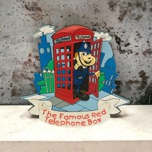 The Famous Red Telephone Box Rubber Refrigerator Magnet England - £11.11 GBP