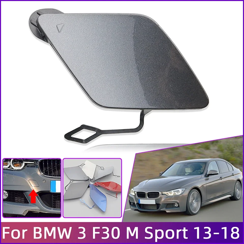 Front Bumper Towing Eye Hook Lid For BMW 320 325 328 330 F30 F31 M Package - £16.35 GBP+