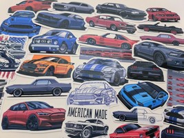 28 Classic American muscle Ford Mustang GT Vinyl Stickers - £5.75 GBP