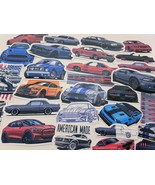 28 Classic American muscle Ford Mustang GT Vinyl Stickers - £6.02 GBP